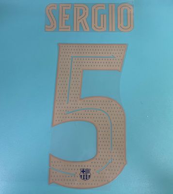 巴塞隆納  2022-23 主場 原裝杯賽印字 Avery Dennison 歐冠