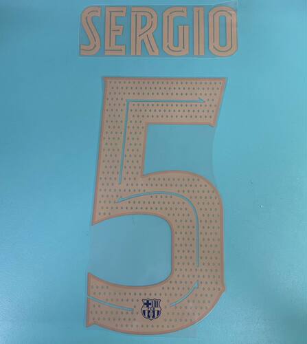 巴塞隆納  2022-23 主場 原裝杯賽印字 Avery Dennison 歐冠