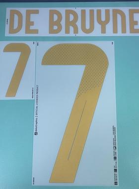 【周年庆特惠】2024 歐錦賽 比利時 主埸 原裝印號 DE BRUYNE