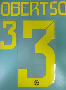 2024 蘇格蘭 主埸 原裝印字 ROBERTSON McTOMINAY TIERNEY McGINN