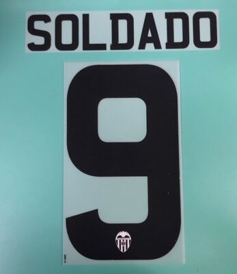 2013-14 年度 瓦倫西亞 主客場 原裝印字 SOLDADO EVER BANEGA