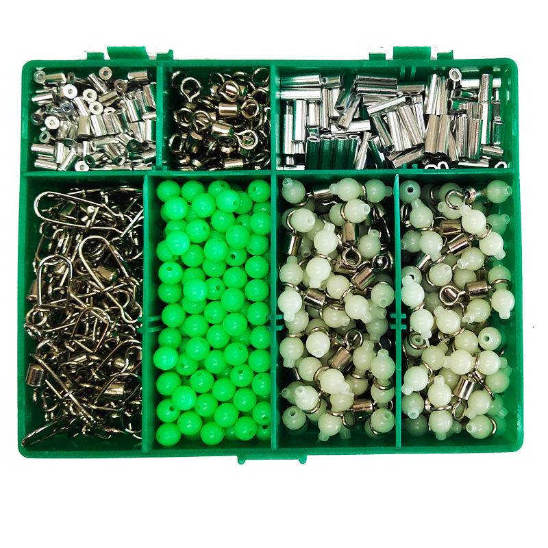 夜光葫芦转环铝管挡珠线配件40套