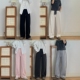 加厚绒松紧腰抽绳遮胯显瘦直筒弯刀裤 清仓不退换 女宽松休闲裤