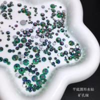 Рудовая отверстие зеленое 2,0-6,5 мм200 кусочков