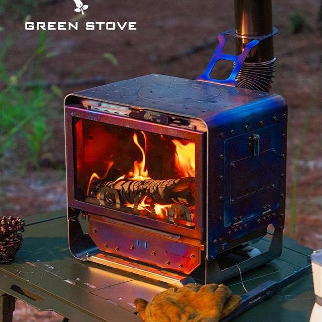 绿炉桌面大师迷你Table Master Mini户外柴火炉露营帐篷取暖炉