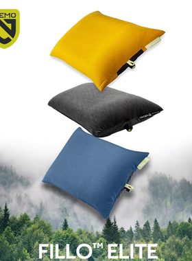 NEMO Fillo Elite菲洛精英枕户外轻便可压缩可携式充气枕头