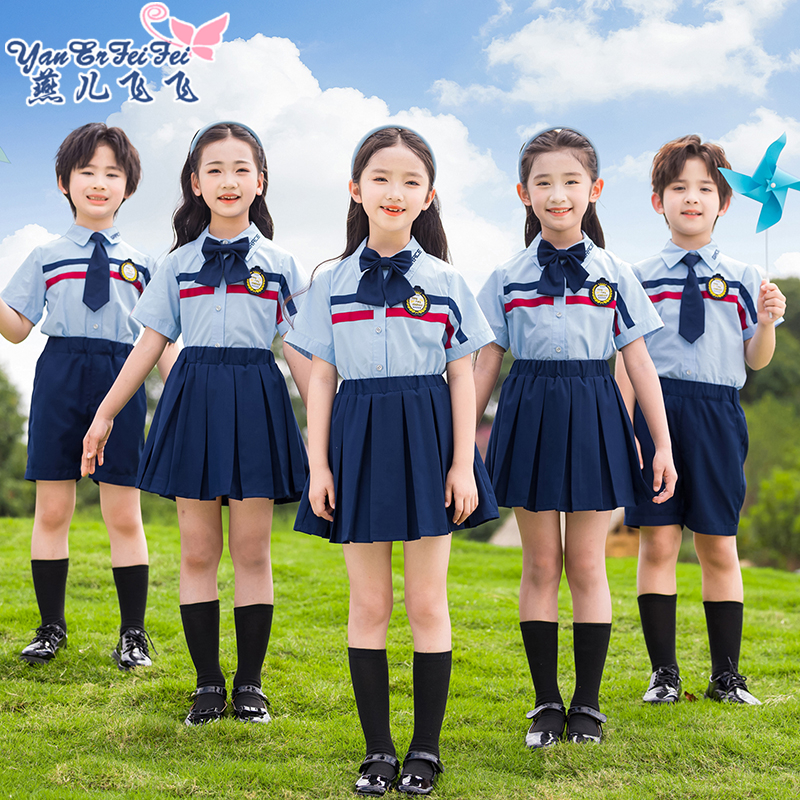 六一儿童演出服夏季幼儿园毕业照班服小学生朗诵合唱比赛表演服装