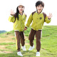 幼儿园园服校服小学生班服运动风秋冬套装 两件套户外校服 儿童长袖