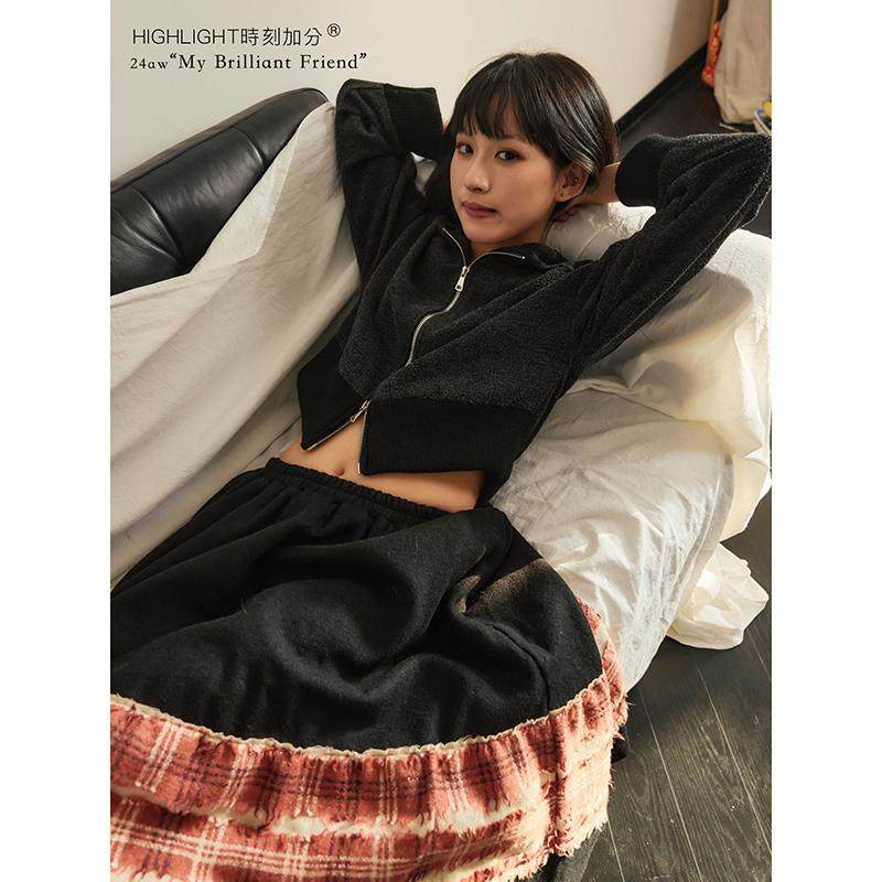 时刻加分2024秋季新款长袖卫衣