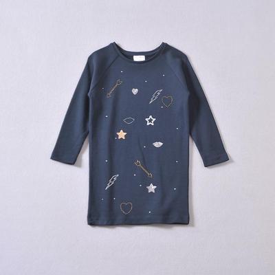 亮片纯棉童装卫衣休闲春秋冬