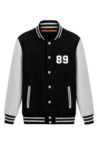 棒球服男冬季加绒加厚卫衣开衫外套休闲运动A163-Q8986-P55图片