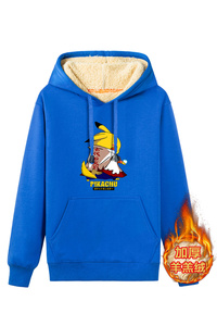 班服百搭青少年卫衣男潮流加绒保暖连帽港风A163-G6382-P55图片
