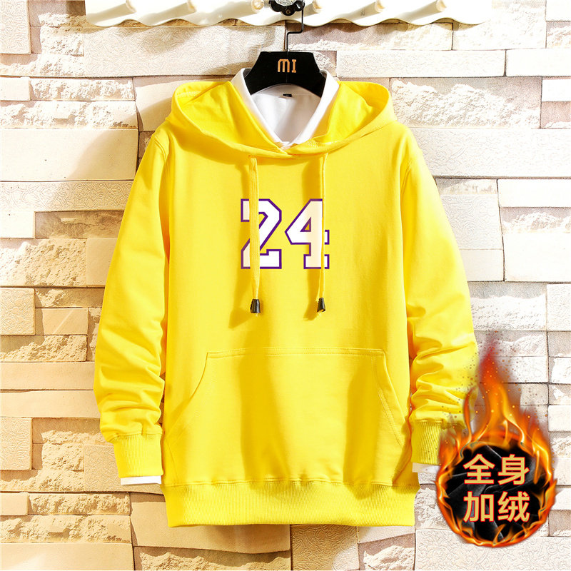 冬季运动服男初中加绒加厚卫衣连帽保暖带绒A163-J7840-P55,男装卫衣,星座211-1
