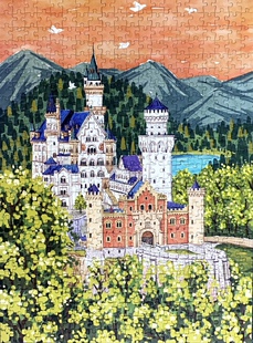 Kessing拼图「天鹅城堡」500片