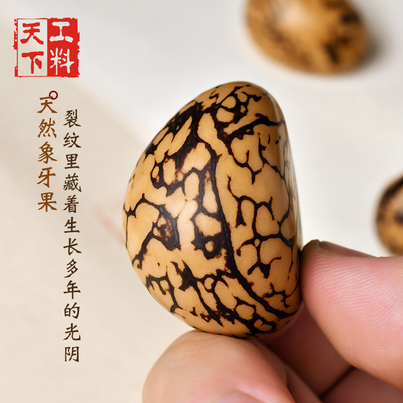 天然象牙果花纹果手把件免打孔菩提子手球高抛光文玩diy饰品配件,饰品/流行首饰/时尚饰品新,其他DIY饰品配件,淘宝优惠券,粉丝福利购,淘宝优惠卷