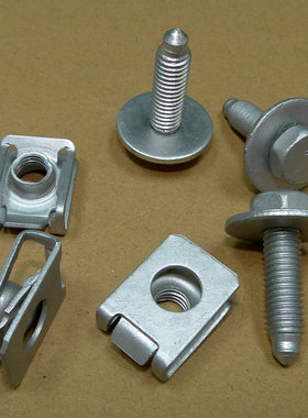 奔驰A级B级C级E级S级G级R级GLC级GLE级SLC级底盘护板弹簧螺母螺丝