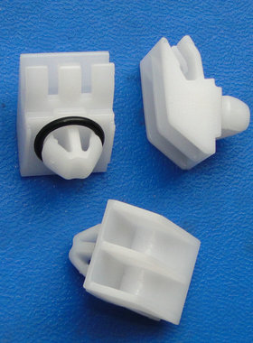 奔驰C级W204S204C180C200C250C320C350C230C300侧裙防擦护板卡扣