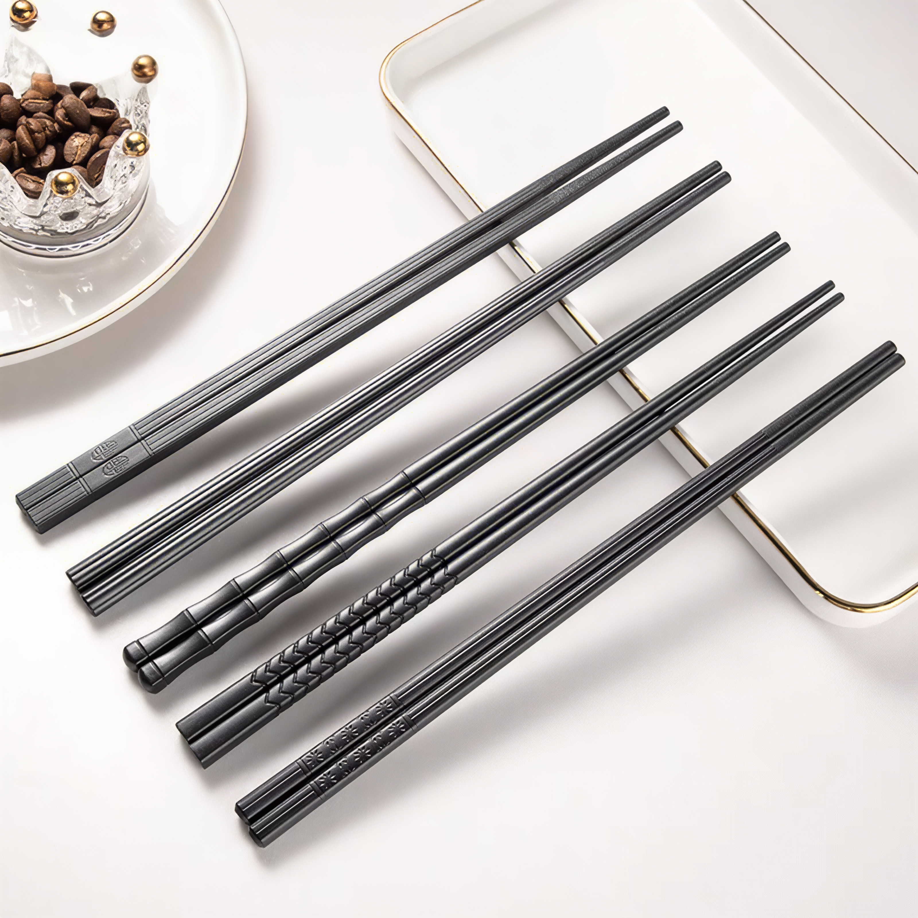 客满多合金筷抗菌筷子