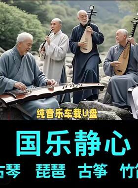 养生轻音乐U盘茶室国乐经典餐厅养心国乐五音舒缓放松纯音乐优盘