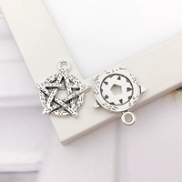 Серебряное пять манх-17x19 мм-10-м.