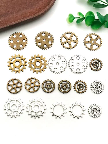 Металлический аксессуар ручной работы, аксессуары с шестернями, в стиле панк