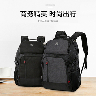 奥运款同品牌防水耐磨电脑包双肩包学生背包简约大容量潮祥兴箱包