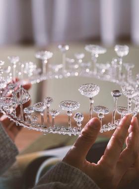 日本手工森林玻璃新婚宇宙摆件