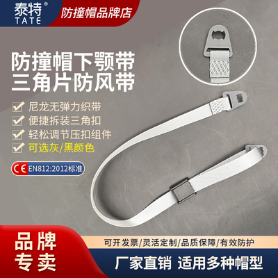 泰特下颚带无弹力压扣调节