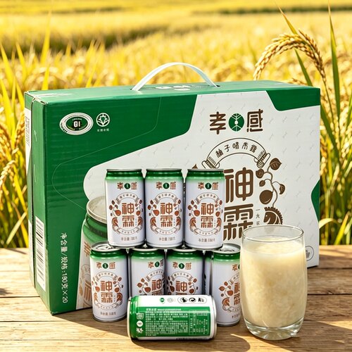 神霖米酒柚子米露饮品180g*20罐
