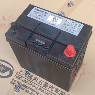 原厂宝骏E200电瓶 原装E100干电池 E300 宏光E50MINI免维护蓄电池