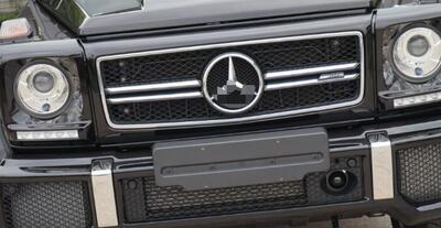 适用于奔驰G级中网标G500 G350d G55 G550 G63车头大标格栅标W463