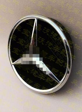 适用于奔驰R级中网标ML400 GL GLE43 320d GLS500 63中网标底座架