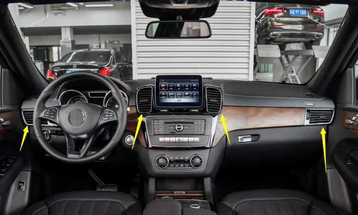适用于奔驰ML450空调出风口GL GLS ML350 GLE500 修包拨片 格栅
