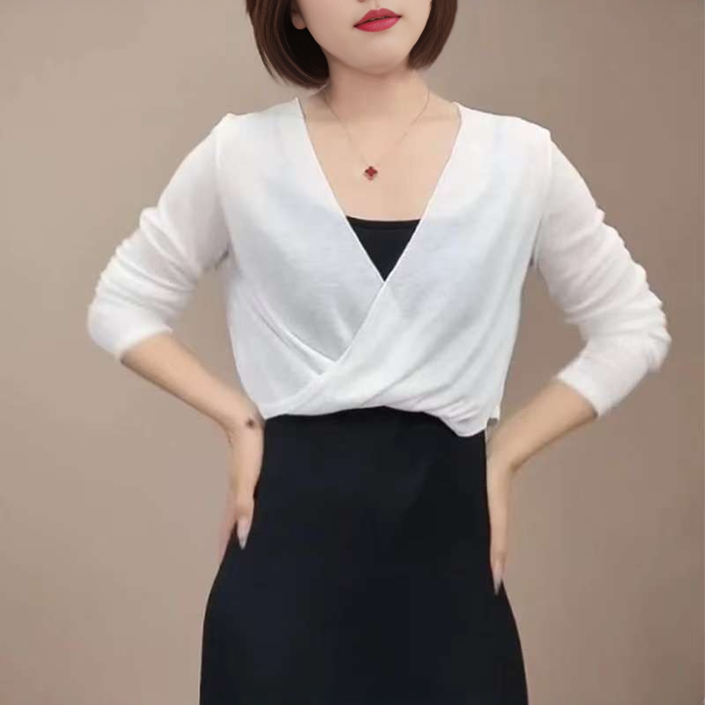 防晒衣女款2025年夏季新款时尚百搭薄款外搭罩衫短款宽松披肩外套
