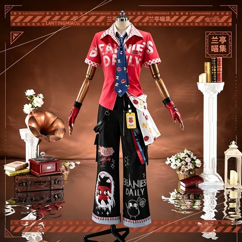 第五人格cos服火灾调查员红小豆cos服二次元游戏动漫服套装