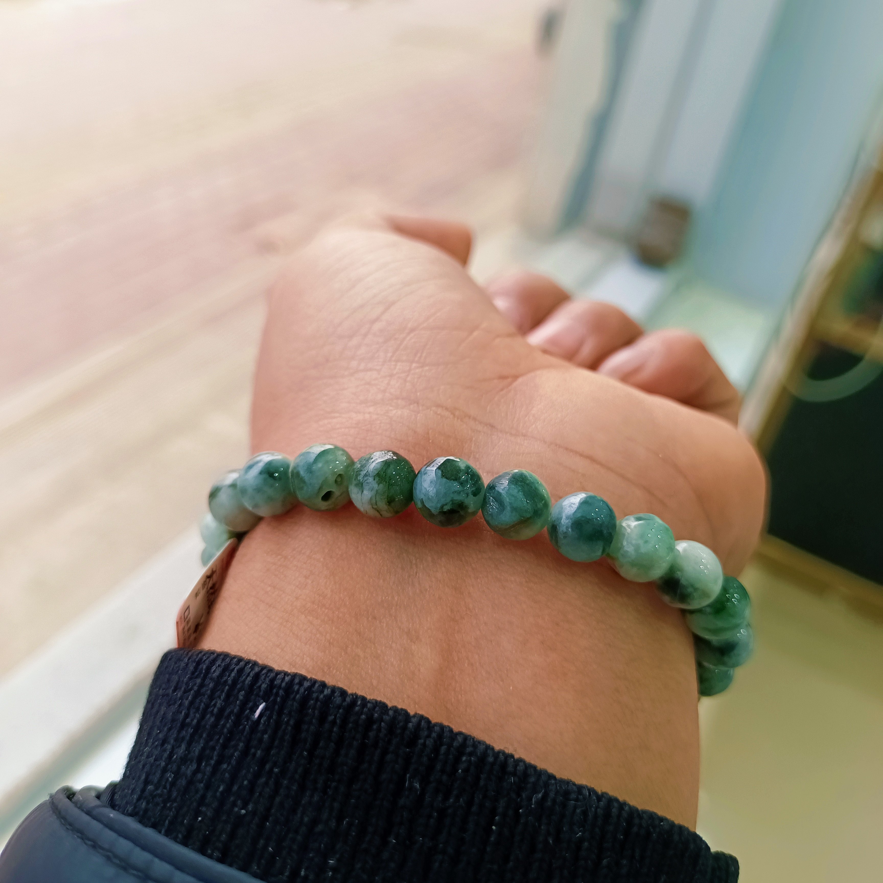 赔本 特色瑕疵随型珠实物实拍天然缅甸A货翡翠瑕疵珠手串,珠宝/钻石/翡翠,手链/手串,淘宝优惠券,粉丝福利购,淘宝优惠卷