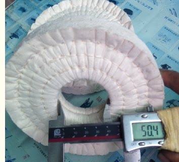 豪迈 极东 南兴封边机抛光布轮150*50*20 木工机械配件封边机配件