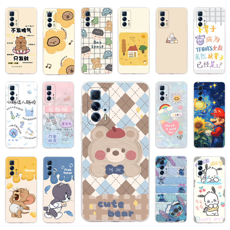 适用MOTO edge S pro手机壳定制摩托罗拉rola保护套XT2153-1硅胶5G磨砂可爱情侣卡通全包新款防刮摔TPU软外壳