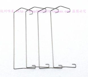 9cm 9025风扇卡扣 CPU热管散热片钢丝扣具 松可压紧夹角 1对/2元