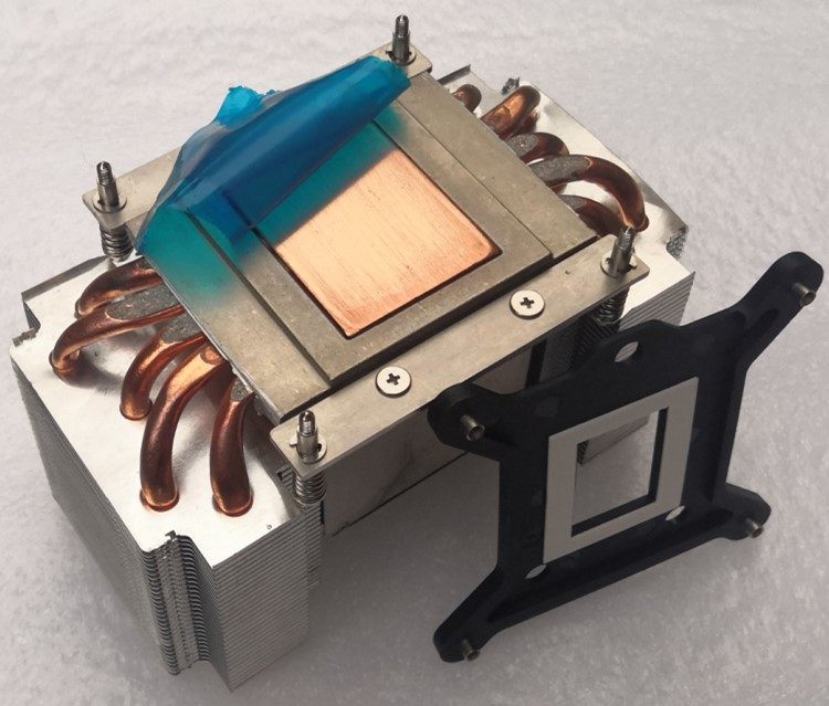 全新5热管纯铜底小双塔1200 115X 1151 i3 i5 1700 散热器 散热片