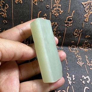 59g新疆和田玉原石于田白玉山流水料原石把件章子雕刻料原皮