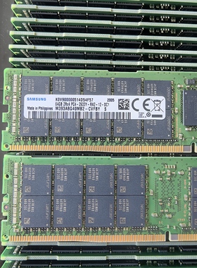 三星原装DDR4 64G 2RX4 2933 RDIMM 服务器内存 M393A8G40MB2-CVF