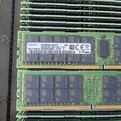 三星原装DDR4 64G 2RX4 2933 RDIMM 服务器内存 M393A8G40MB2-CVF