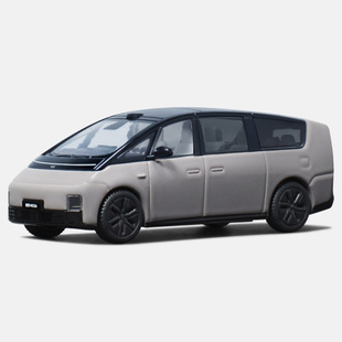 64理想MEGA迷你汽车模型合金仿真L9商务车摆件收藏男孩玩具礼物