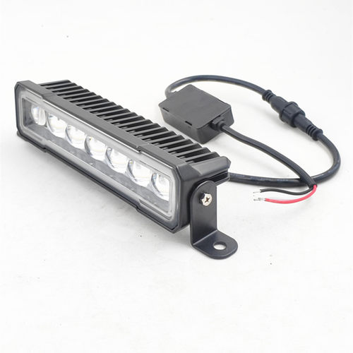 汽车LED长条射灯黄白远近双光大灯摩托车电动车越野车10-80V通用