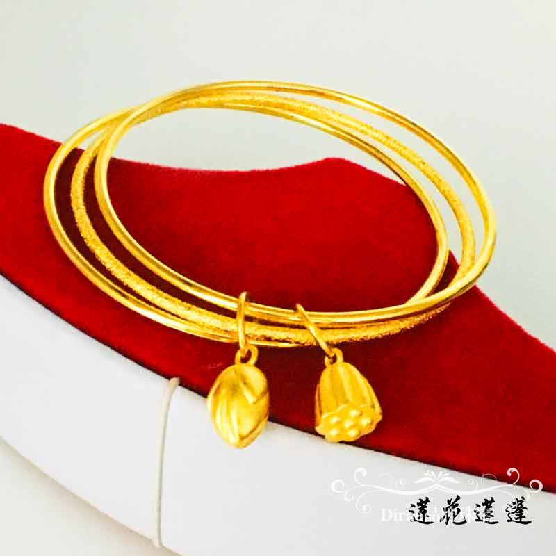 三生三世手镯越南沙金