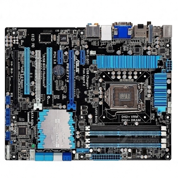 爆新 1155针Asus/华硕 P8Z77-V主板 Z77 VGA DVI DDR3 带WIFI