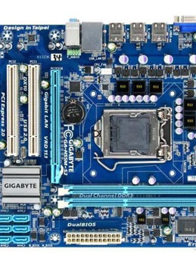 爆新 1156针技嘉 GA-H55M-S2主板 H55 VGA DDR3 上I3 I5 I7CPU