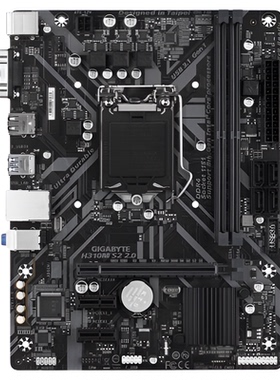 爆新 1151针技嘉H310M S2 2.0集成主板 H310 VGA USB3 DDR4