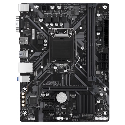 爆新 1151针技嘉H310M S2 2.0集成主板 H310 VGA USB3 DDR4